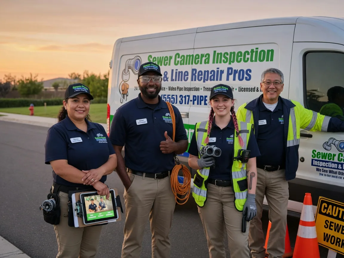 Sewer Line Repair company in Garciasville, TX